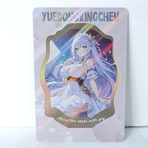 Bronya Move The Stars Waifu Card Anime Girl Art Oversized Board A5